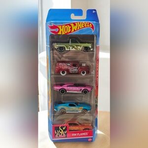 Hot Wheels Flame Series Die-Cast Cars Set